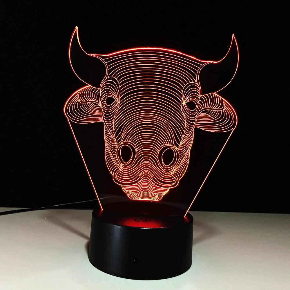 Новинка Usb СВЕТОДИОДНАЯ 3d лампа креативный подарок на день Святого Валентина