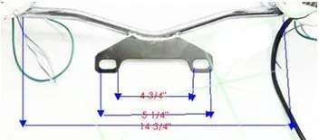 Янтарная сигнальная лампа дальнего света для Honda Spirit VT VTX 750 1100 1300 1800 Shadow ACE Aero Phantom