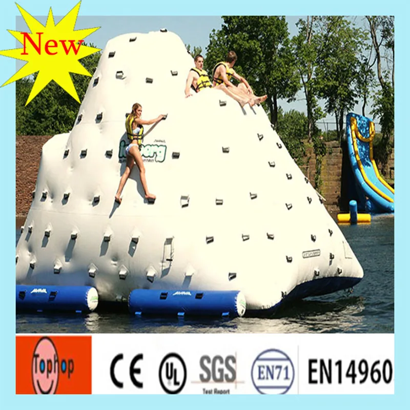 Бесплатная доставка горячая Распродажа надувные игрушки для водных игр айсберг