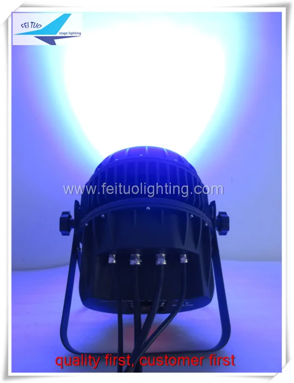Супер яркий открытый светодиодный зум сценический Par-прожектор 18x18 Вт RGBWA UV 6в1 с масштабированием светодиодный Par IP65 Водонепроницаемый Par Банки DMX Освещение для дискотеки DJ