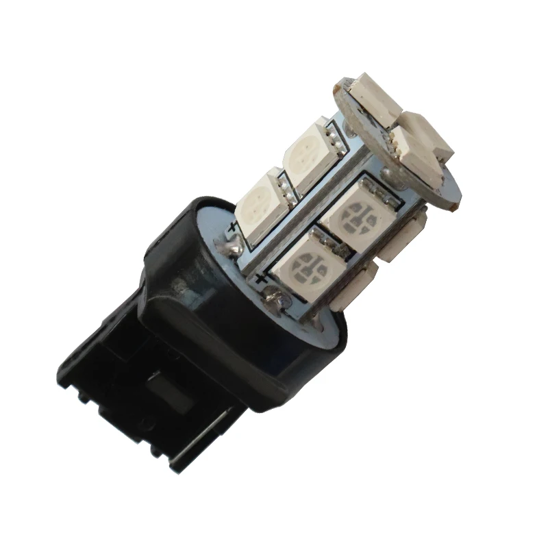 10X Автомобильные светодиодные лампы T20 W21W 7440 13 SMD 5050 led 13smd с поворотным сигналом