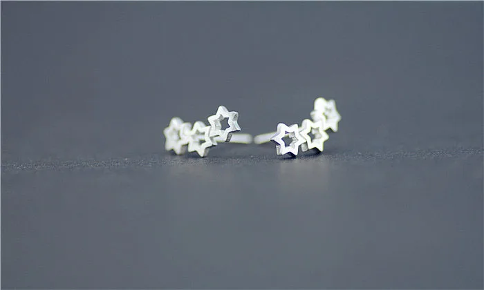 Модные серьги гвоздики для женщин и девушек свадебной вечеринки|stud earrings|star stud