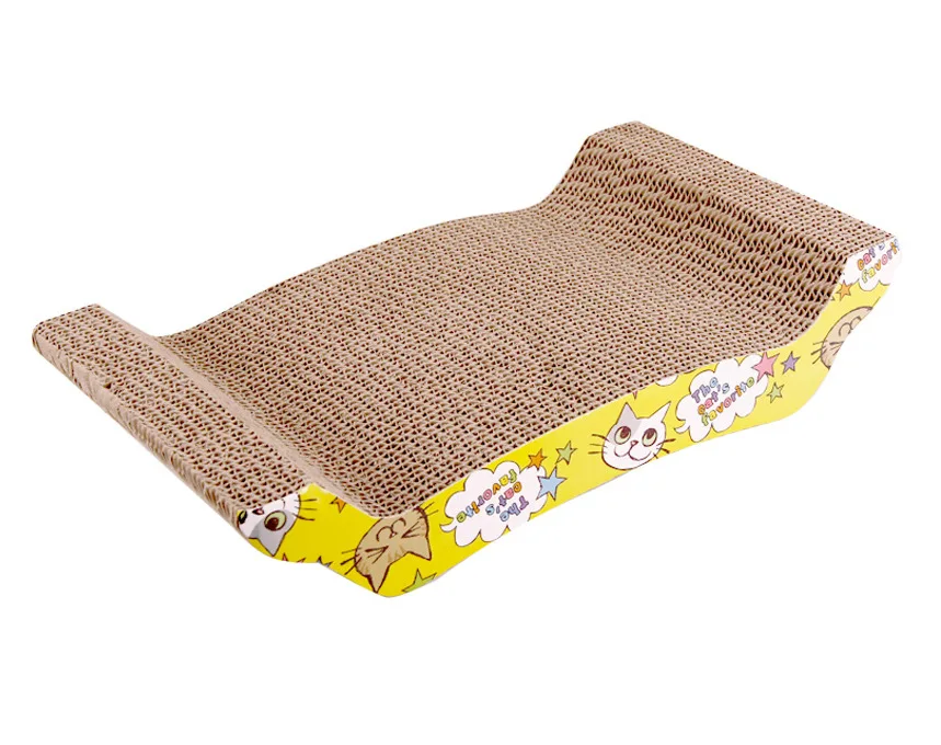 S образная кошачья Когтеточка С Кошачьей Мятой домашняя ручной работы