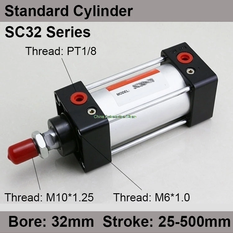 

SC32 * 300 Бесплатная доставка, Стандартные пневматические цилиндры, клапан 32 мм, отверстие 300 мм, ход двигателя, одинарный стержень, пневматичес...