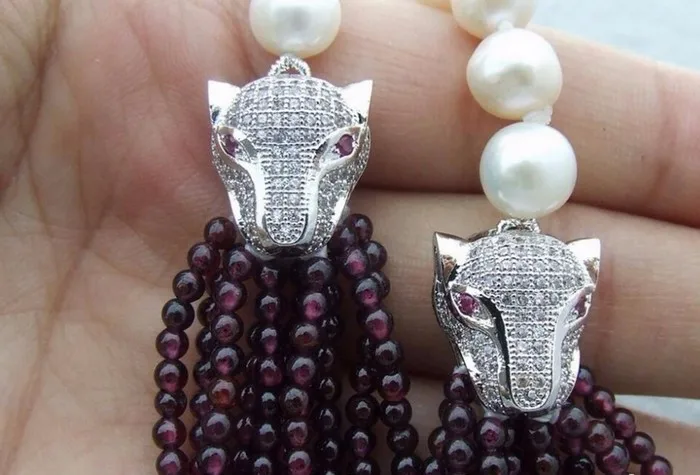 Уникальное Новое модное красивое длинное ожерелье 45 &quotиз белого пресноводного