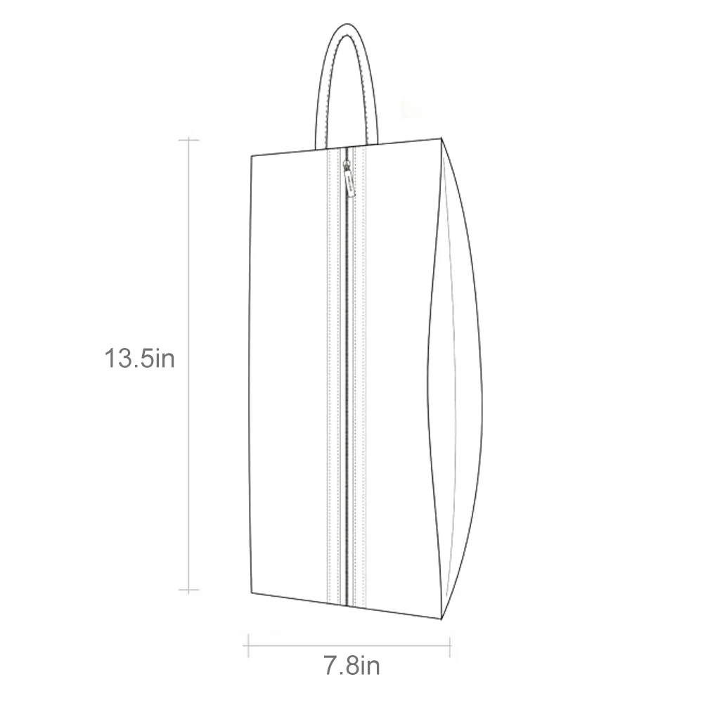 Из 2 предметов Водонепроницаемый Портативный обуви Сумка вместительная сумка