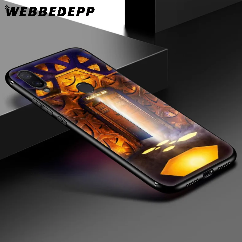 WEBBEDEPP Tardis Box Doctor Who мягкий чехол для Xiaomi Redmi K20 7A 4A 4X 5 5A 6 6A S2 Note 8 4 7 Pro Plus Prime |