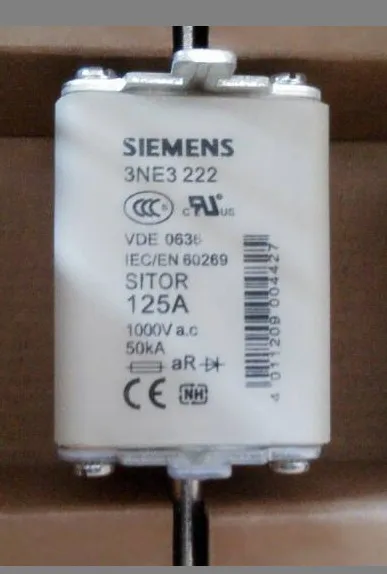 Предохранители: 3NE3221 100A 1000V NH1 / 3NE3222 125A 3NE3224 160A aR | Автомобили и мотоциклы