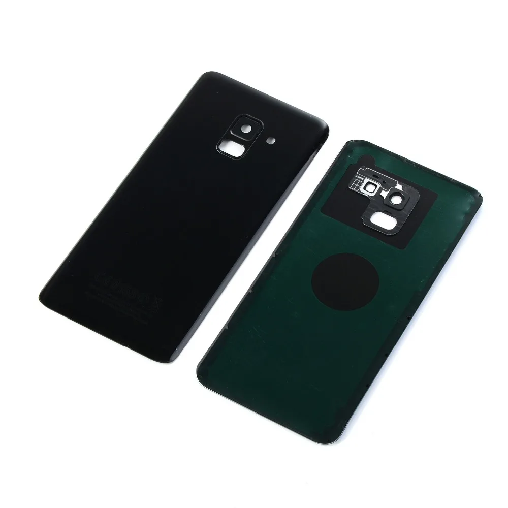 Для Samsung Galaxy A8+ A8 plus A730 A730F A730DS корпус батареи стекло задняя крышка камеры крышка объектива+ наклейка
