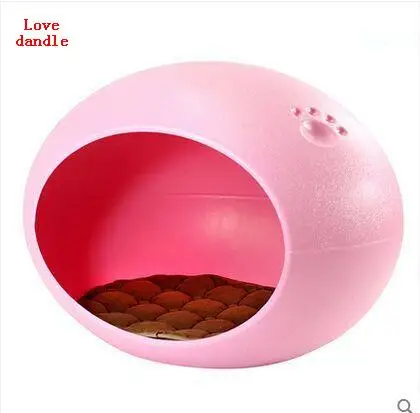 

Oval nest resin plastic kennel cat nest summer bit not sticky hairs can unpick and wash