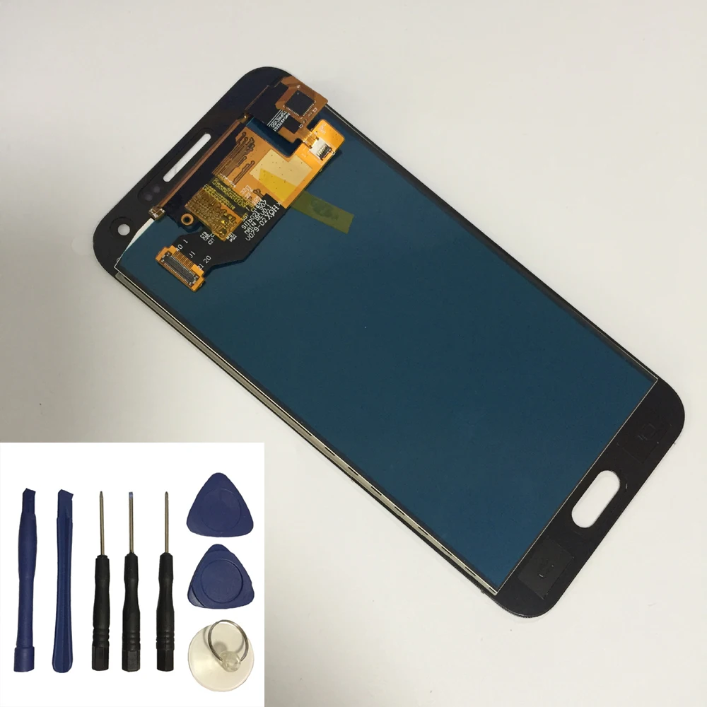 Регулируемая яркость для Samsung Galaxy E5 E500 E500F E500H E500M сенсорный экран + ЖК дисплей в