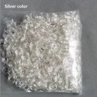 Маленькие круглые соединители с пряжкой, 8 мм, 11 мм, 13 мм, 15 мм, 20 мм, хромовыезолотистыесеребристые, хрустальные призмы для светильников, коннекторы для ламп