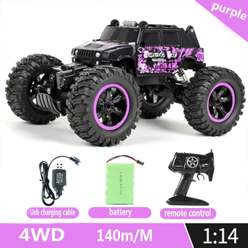 4WD электрический автомобиль RC Рок Гусеничный Авто Giocattolo di Control A Distanza Sulla