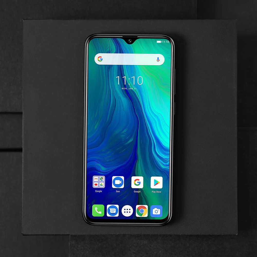 Ulefone power 6 6,3 дюймов FHD+ 4 Гб ОЗУ 64 Гб ПЗУ 16 Мп+ 16 Мп Android 9,0 Восьмиядерный 6350 мАч NFC разблокировка лица 4G смартфон