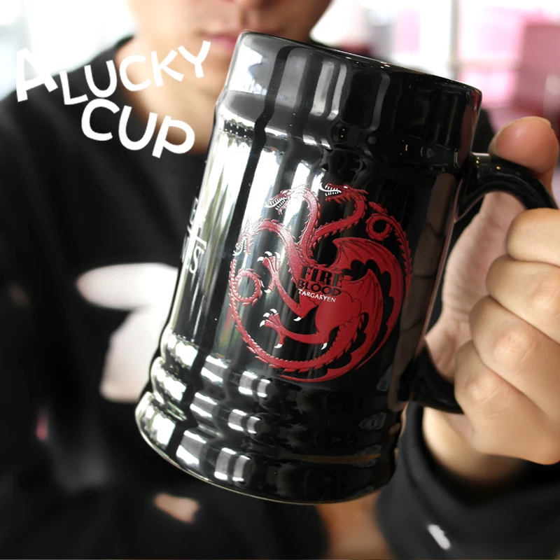 Креативная кружка Dragon Coffee Game of Thrones чашка &quotWolf&quot молочные чашки и кружки