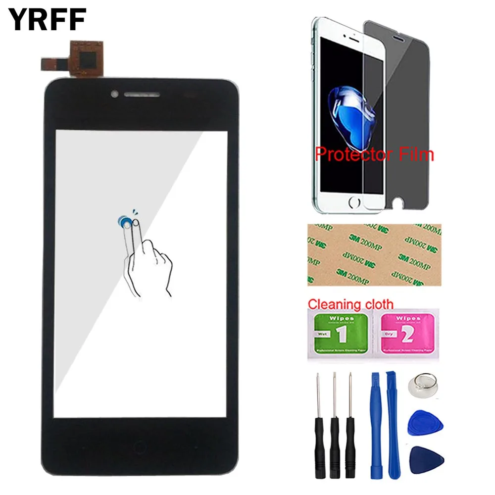 YRFF 4," AF3 сенсорный экран Переднее стекло для zte Blade AF3 T221 A5 Pro Сенсорный экран дигитайзер Сенсорная панель инструменты защитная пленка