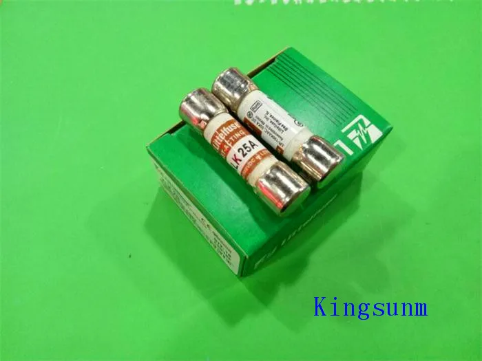 

Бесплатная доставка 10 шт. предохранитель KLK 25 10X38 25A Littelfuse 600VAC