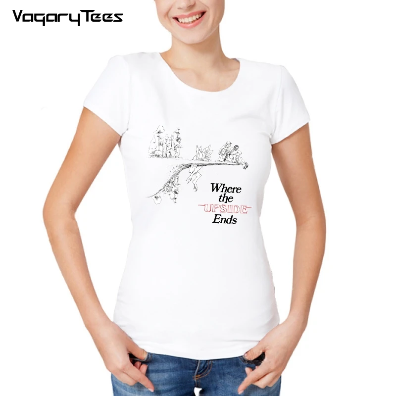 Женские футболки с принтом странные вещи VagaryTees необычный номер 11 индивидуальный