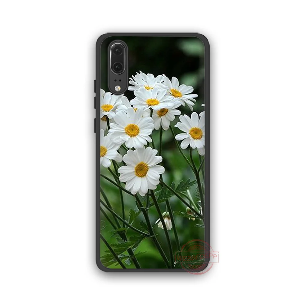 WEBBEDEPP Yellow daisy sunflower TPU phone case for Honor 6A 7A 2GB/3GB Pro 7C 7X 8X 8C 9 10 Note10 8 Lite |