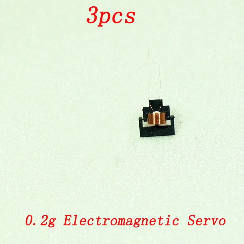 Электромагнитный сервопривод 3 шт. 0 2 г для DIY RC Micro Mini inside Airplane внутренний диаметр 4