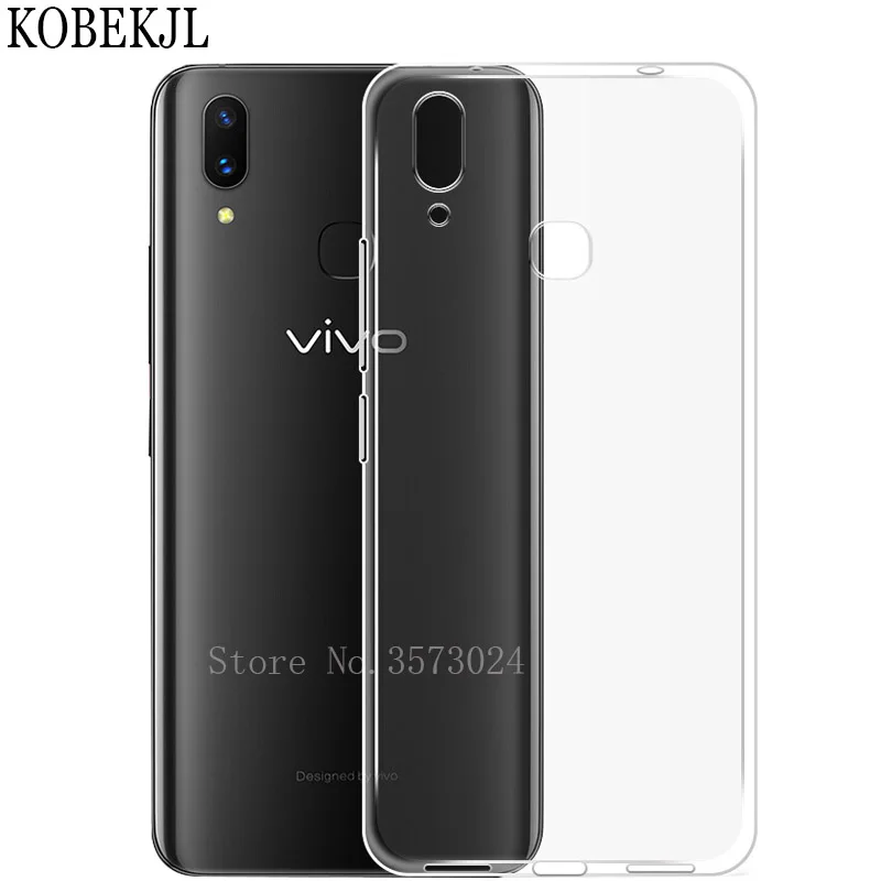 Чехол для Vivo V9 чехол накладка 6 3 дюйма мягкая прозрачная силиконовая задняя