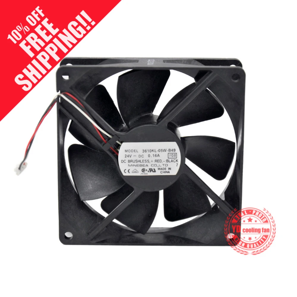 Новинка, фенилминэби A 3610KL-05W-B49 24V 92025 для охлаждающего вентилятора fanuc