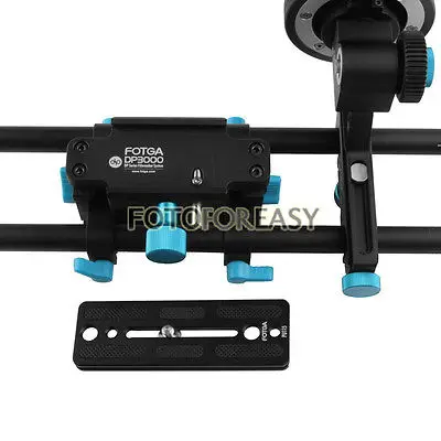 FOTGA QR DP500IIS DSLR Follow Focus A/B жесткие Упоры + DP3000 15 мм стержень опорная пластина Rig для GH4