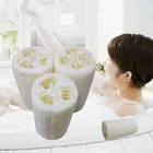 Новые бытовые товары натуральная Мочалка для ванны тела душевая Губка скруббер коврик горячая Распродажа Dropshopping