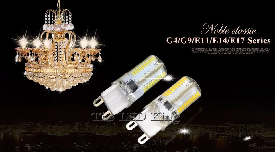 1 шт. силиконовые затемнения G9 G4 E11 E12 E14 E17 светодиодные фонари AC 110 В/220 В 64leds clear кукурузы лампа для Хрустальная люстра