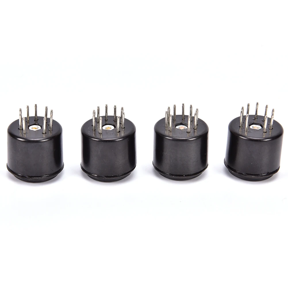 Bakelite вакуумная Трубная розетка 1X9 Pin 1500 В база сохранения для 12AX7 12AU7 ECC82 ECC83 ампер