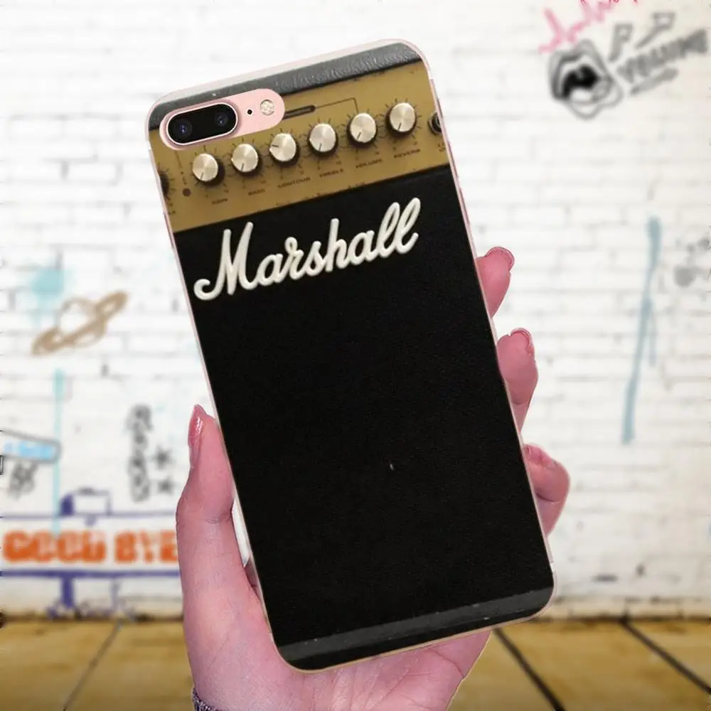 Marshall Guitar Amp Gold First-rate для Huawei P7 Honor 4C 5A 5C 5X 6 6C 6A 6X 7 7X 8 9 V8 V10 Y3II Y5II Y6II G8 Play Lite | Мобильные