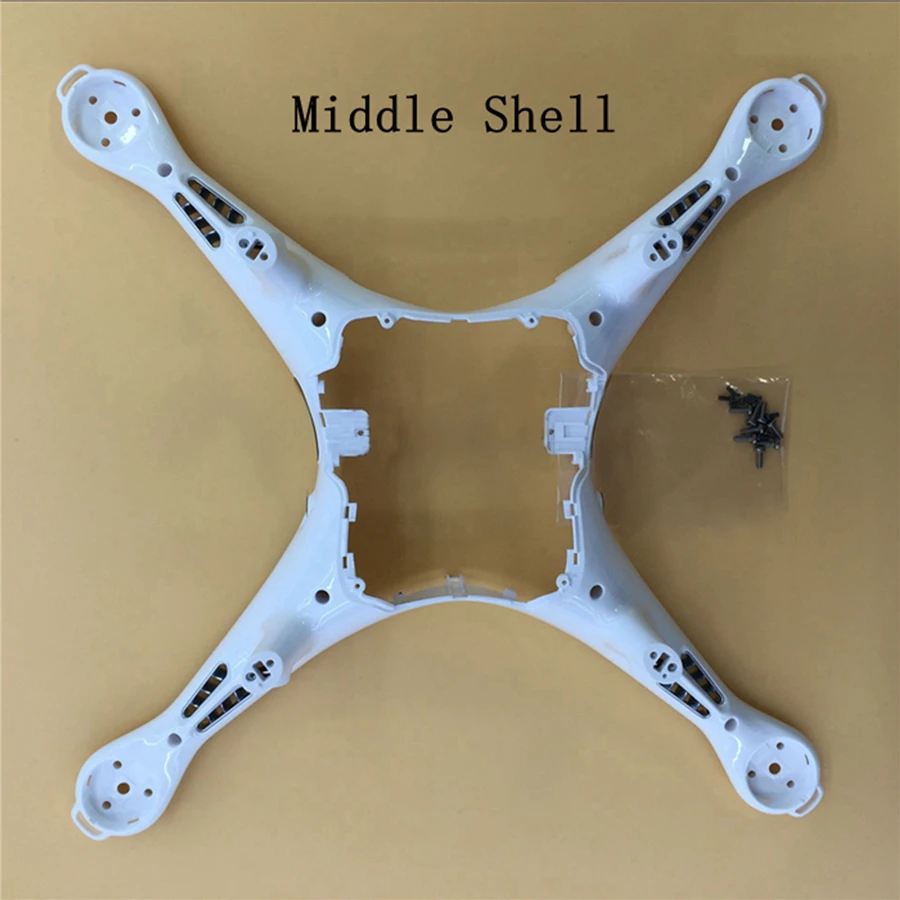 Запасные части для корпуса DJI Phantom 4 PRO верхняя оболочка № 6 и средняя 7 аксессуары