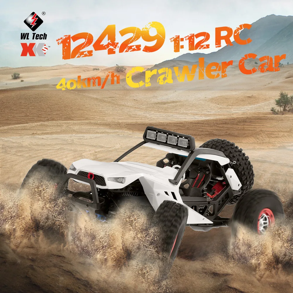 12429 1:12 RC автомобиль гусеничный 40 км/ч 4WD 2 4G электрический фары внедорожные