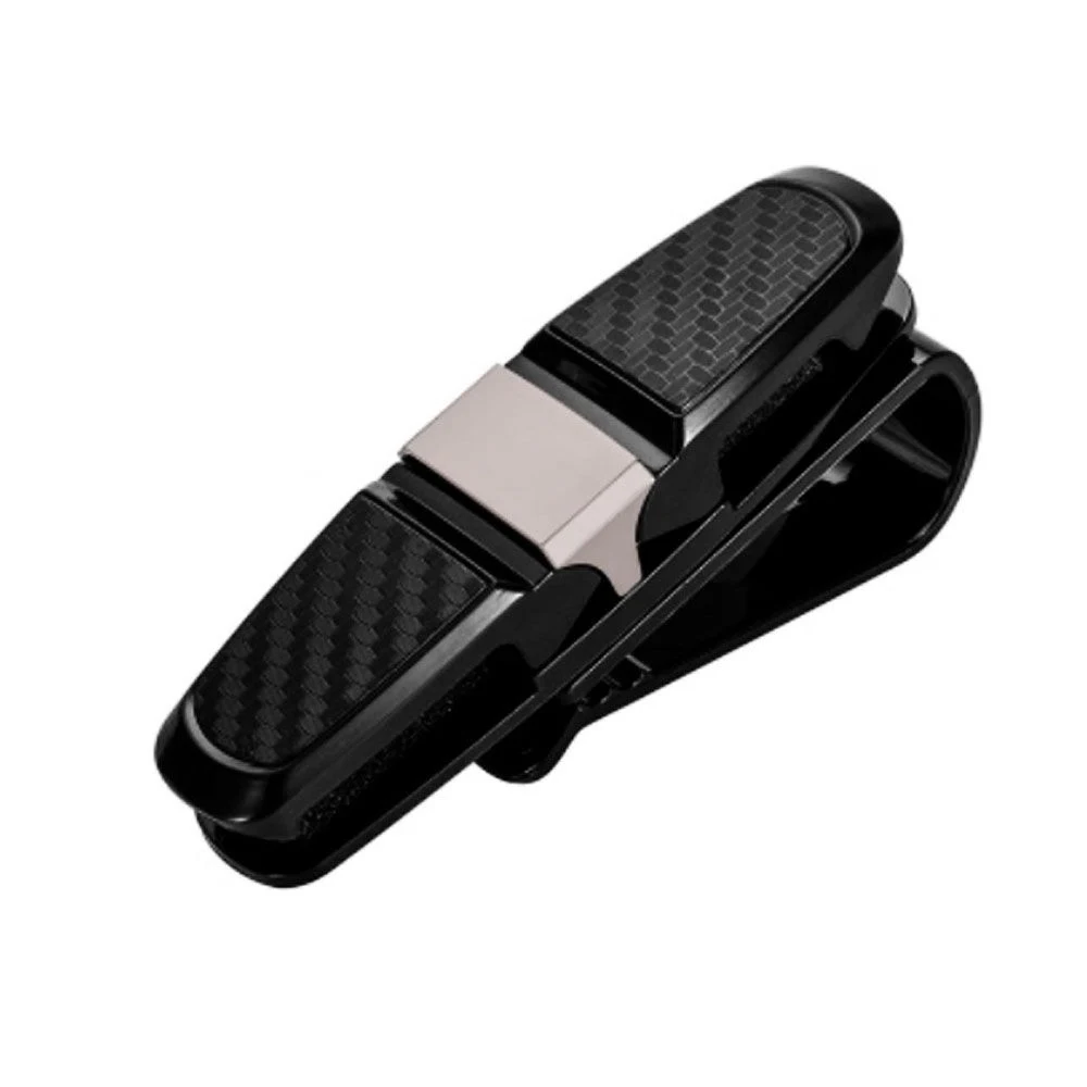Портативные крепежные зажимы автомобиля Зажим для билетов карточек ABS