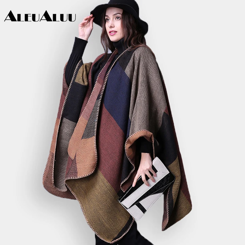 ALEUALUU бренд женский бандана в стиле &quotкэжуал&quot Модный шарф мягкий плед пашмины