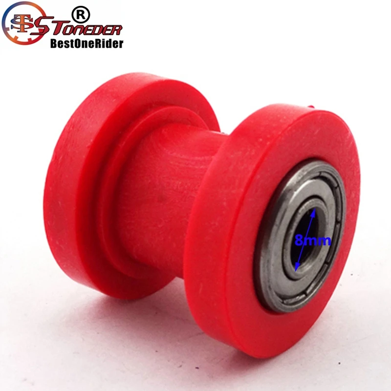 Натяжной ролик STONEDER Red 2x8 мм для 50cc 70cc 90cc 110cc 125cc 150cc 200cc 250cc Pit Dirt Bike ATV|dirt bike|pit motorcyclesdirt