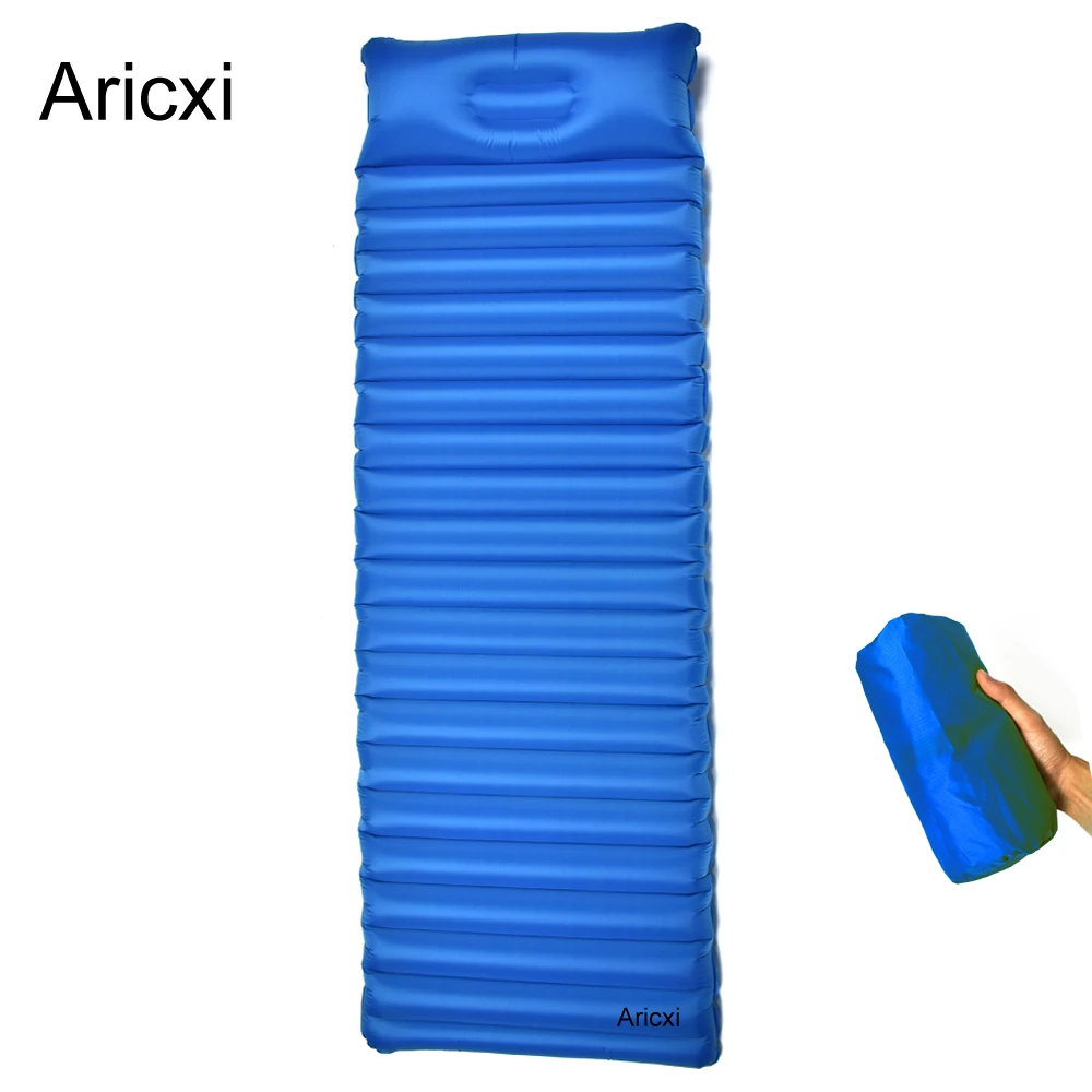 Aricxi Ultralight Sleeping Pad picnic Compact Outdoor Camping Backpacking Air mat Lightweight Inflatable mattress | Спорт и