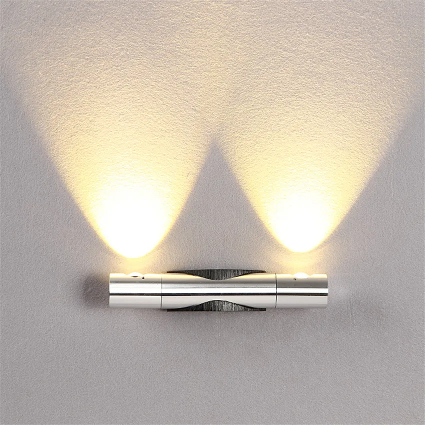 Современный Регулируемый Настенный Светильник направленного света 85-265 в 2 Вт/6 Вт