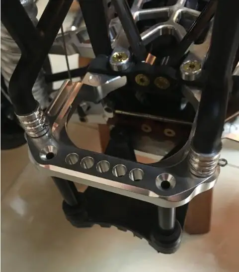 

HPI BAJA 5B 5B SS 5T CNC aluminum alloy rear protection bracket