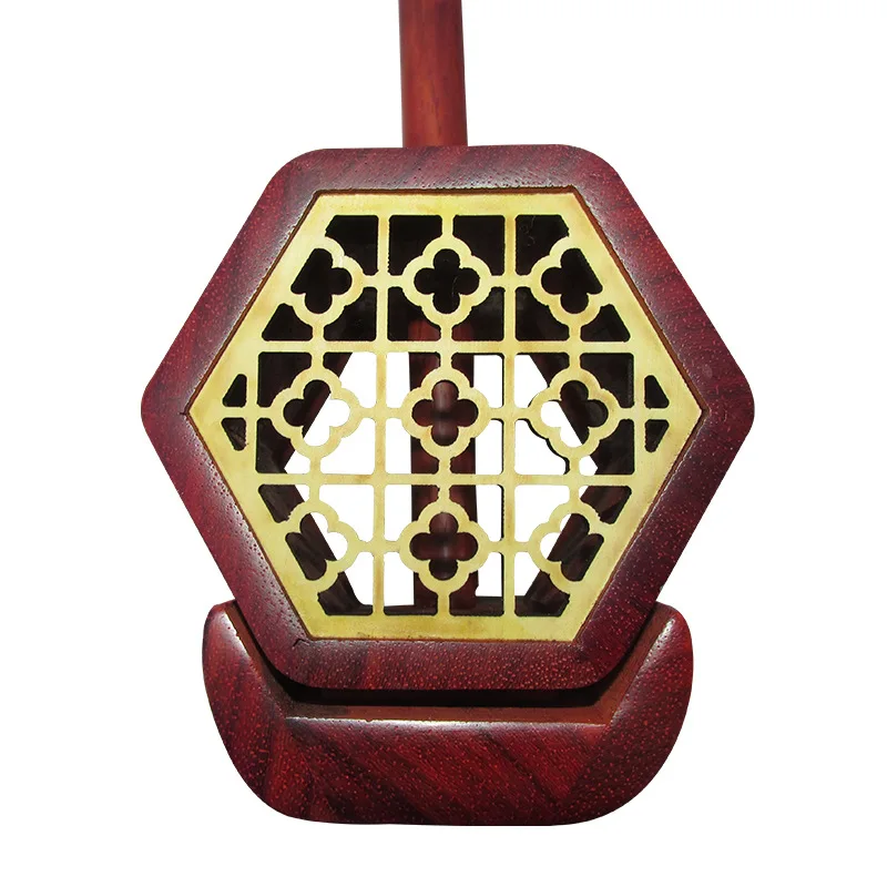 Профессиональный Фотофон 2 строки китайский эрху круглый полюс гексагональной