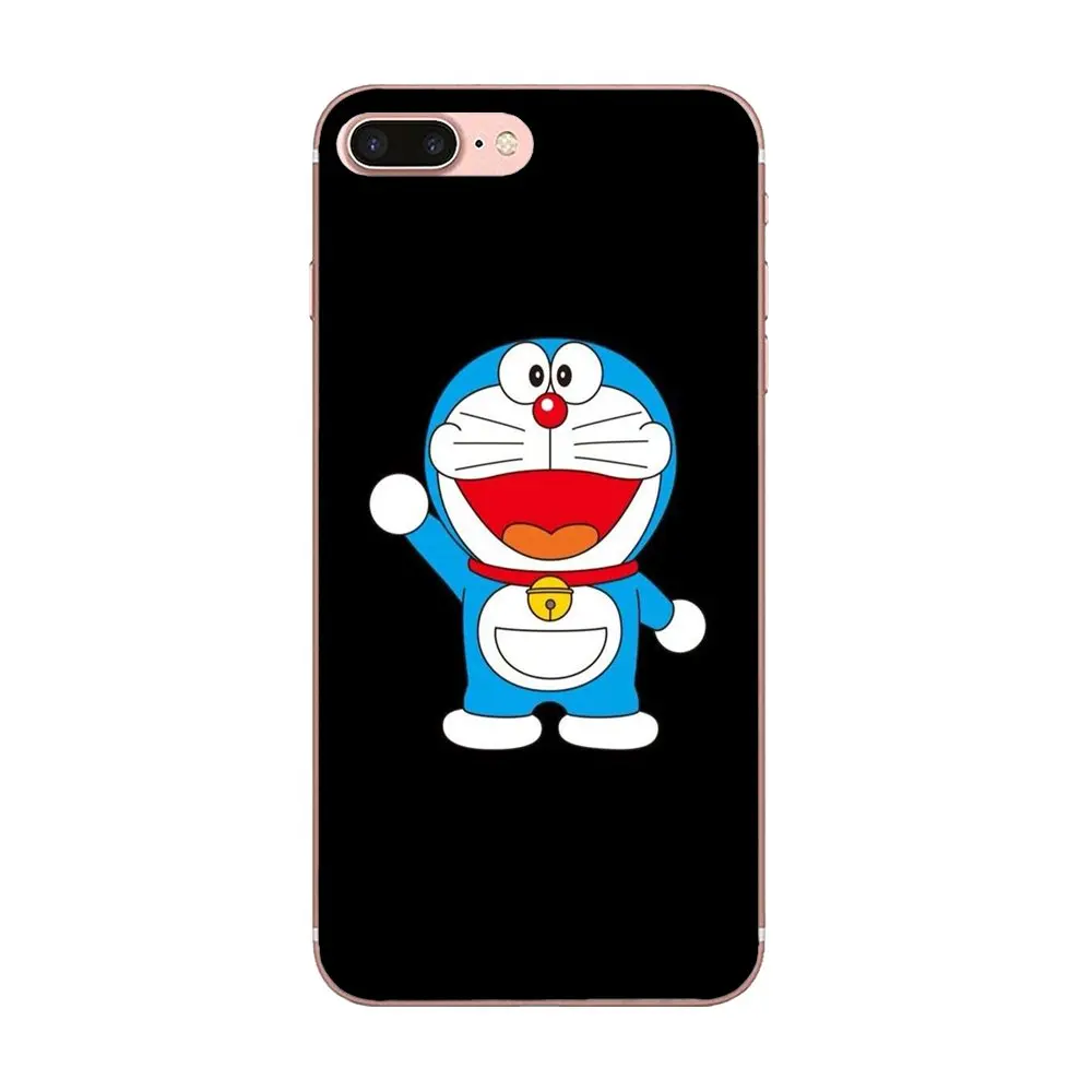 Японский аниме мультфильм Дораэмон синий кот для Moto G G2 G3 G4 G5 G6 G7 HTC 530 626 628 630 816 820