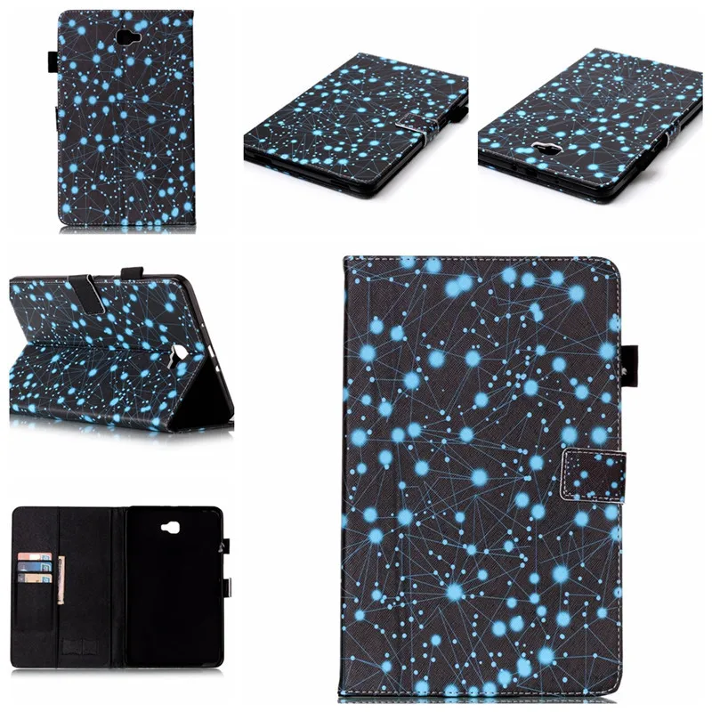 Чехол для карты памяти Samsung Galaxy Tab A 10 1 2016 T585 T580 SM T580N кошелек планшета флип чехол из