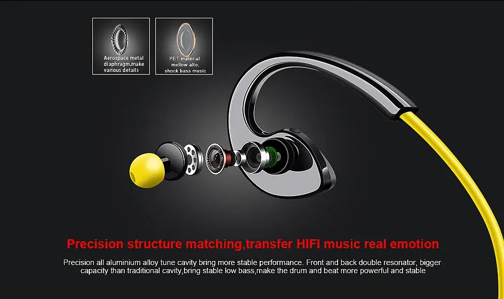OVLENG S12 Bluetooth звук наушники-вкладыши спортивные наушники с микрофоном для huawei iPhone samsung гарнитура MP3 IPX4 водонепроницаемый уровень