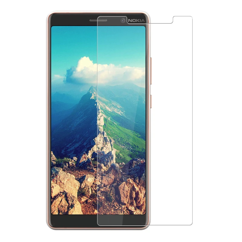 Для Nokia 7 Plus закаленное стекло для TA 1046 защита экрана изогнутая полная Защитная