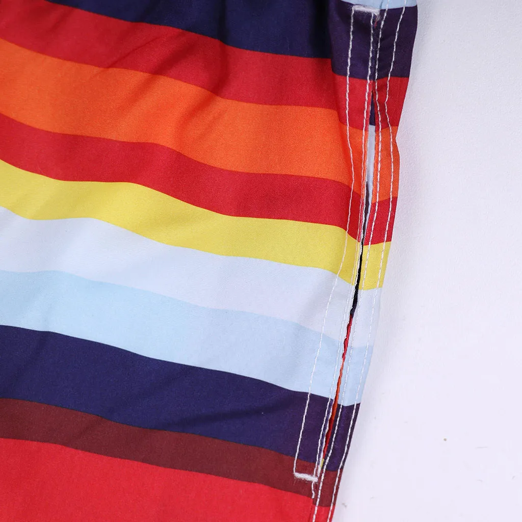 Мужские шорты плавки chemsgend красные повседневные на бретельках быстросохнущие