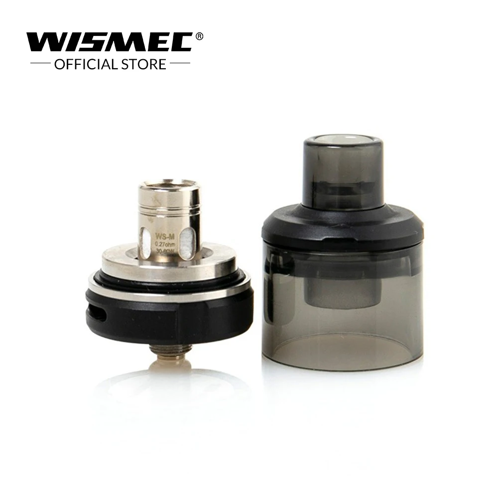 Оригинальный атомайзер Wismec Amor NSE Емкость 2 мл/3 мл для MTL и DL vaping с WS Mesh катушки