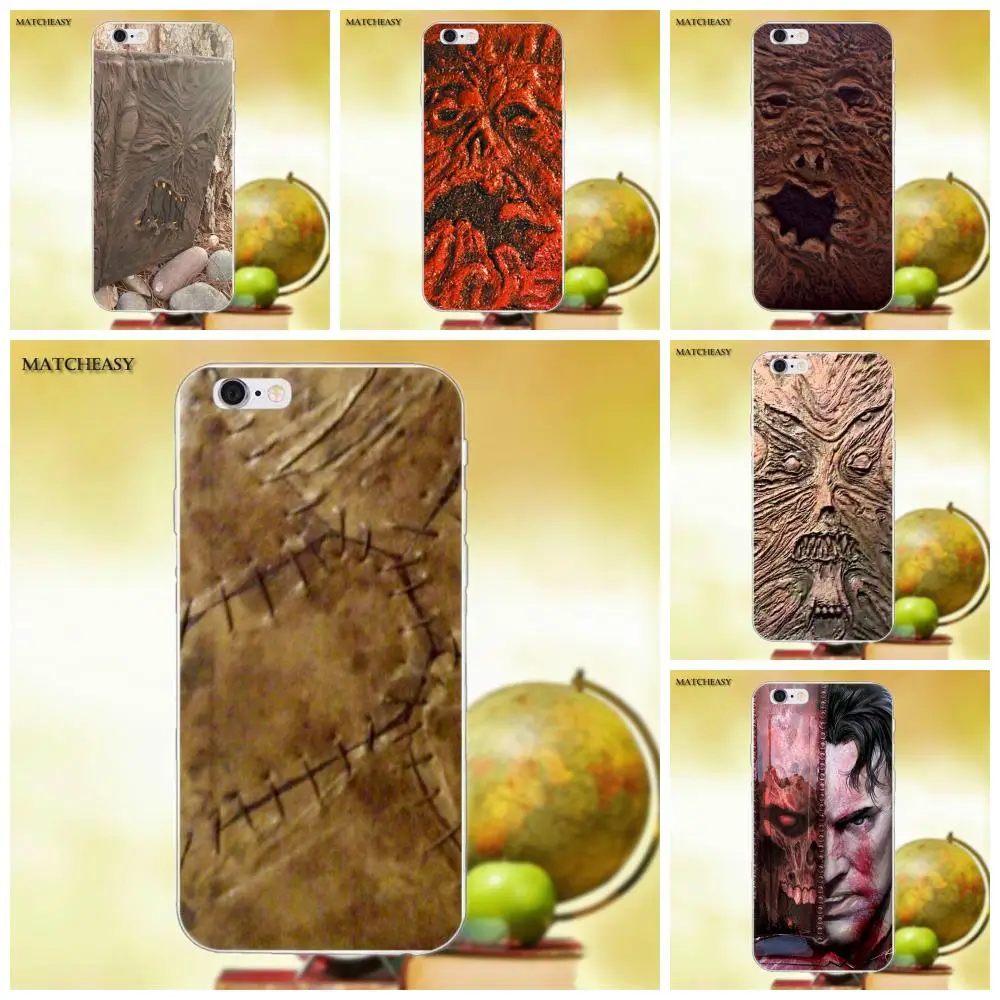 Мягкий прозрачный чехол для мобильного телефона Evil Dead In Book Of The Apple iPhone X XS Max XR 4 4S 5 5C