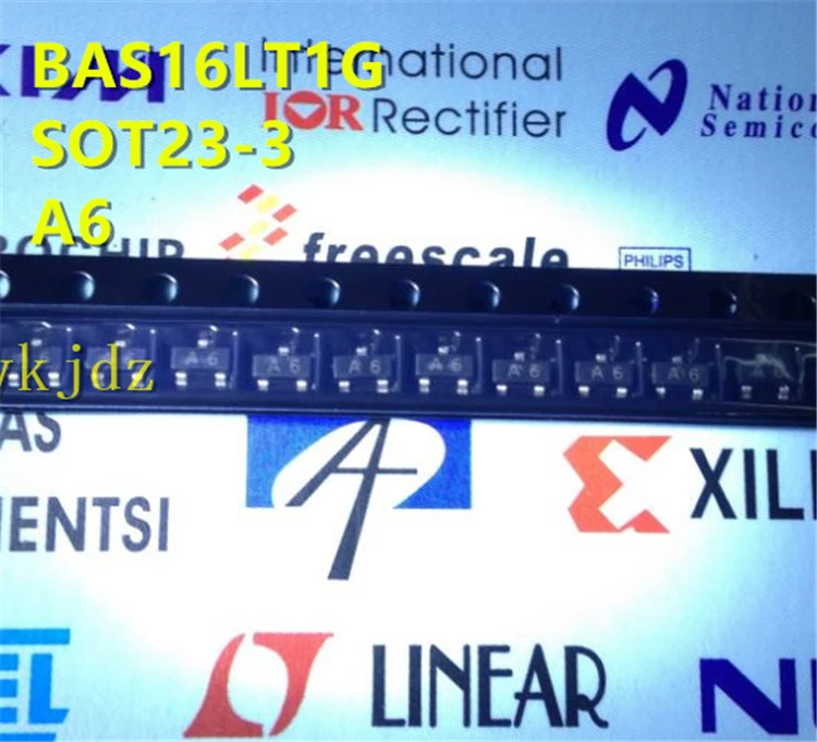 1 шт./Лот, BAS16 BAS16W BAS16LT1G BAS16WE6327 SOT-23, новый оригинальный товар, быстрая доставка