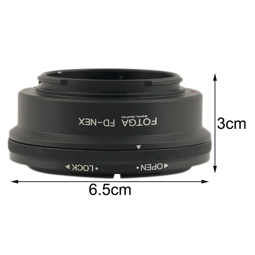 FD NEX портативный для Canon конвертировать в Sony объектив адаптер кольцо 3 3C 3N 5 Черный