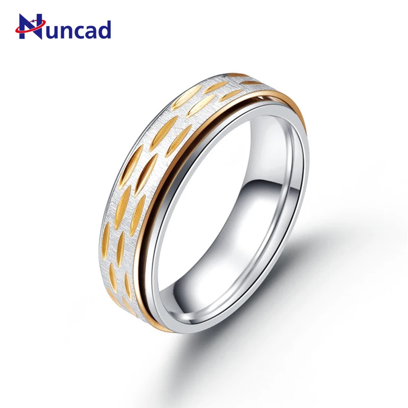 2017 золотые мужские кольца из нержавеющей стали обручальные для мужчин модные